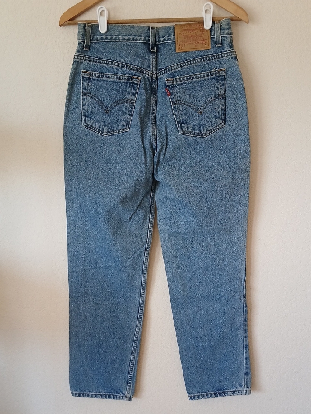 Vintage 90s Levi's 512 Slim Fit Straight Leg Women's Denim Jeans